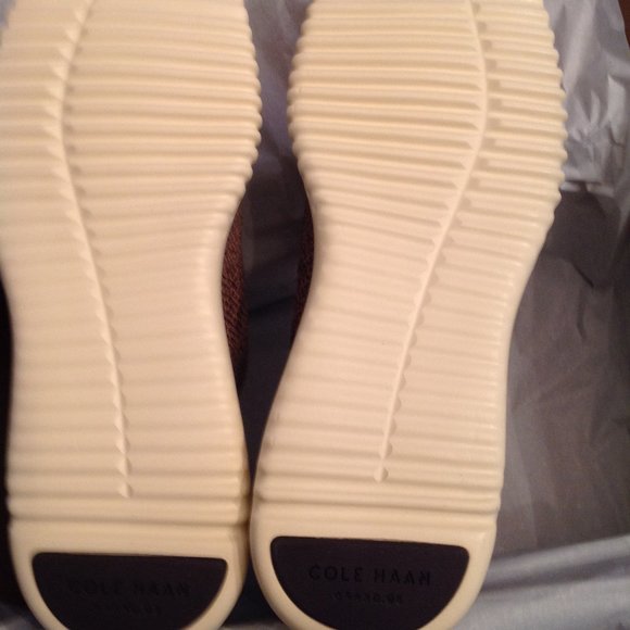 Cole Haan Men's 2.Zerogrand Brown Stitchlite Oxford Shoes - 11.5M - New in Box - Picture 5 of 12